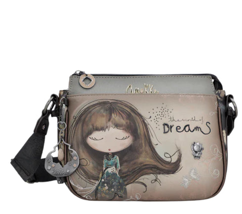 Poseta causal, dama, ANEKKE 41703-062, gri, piele ecologica